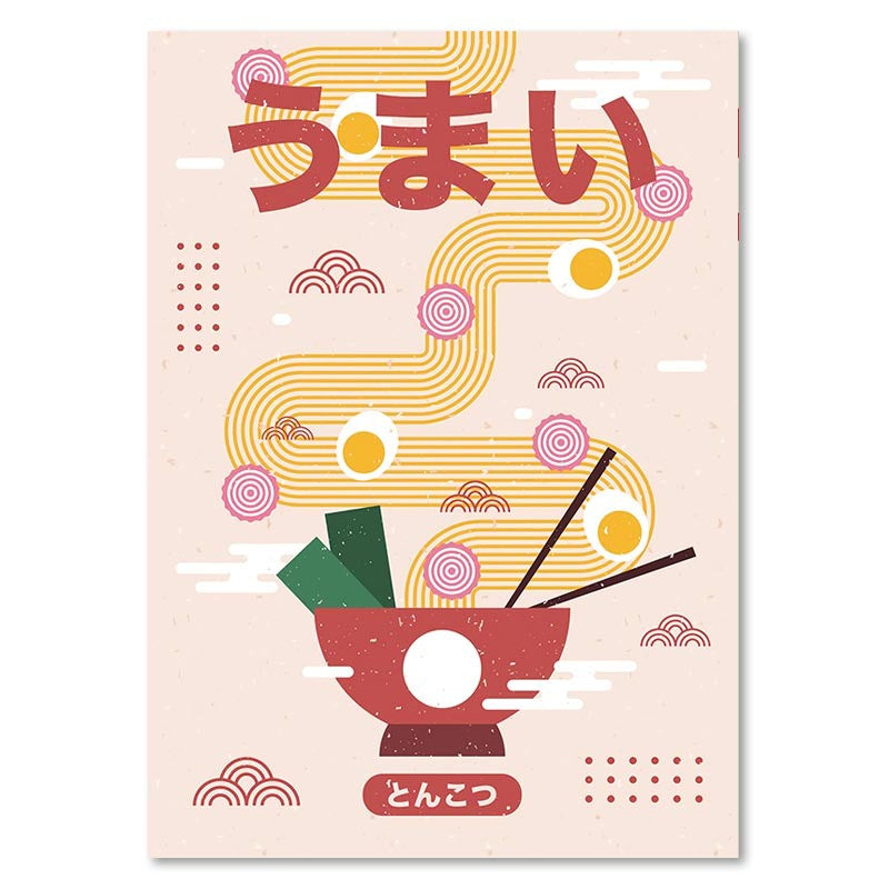 Ramen Unframed Canvas Painting