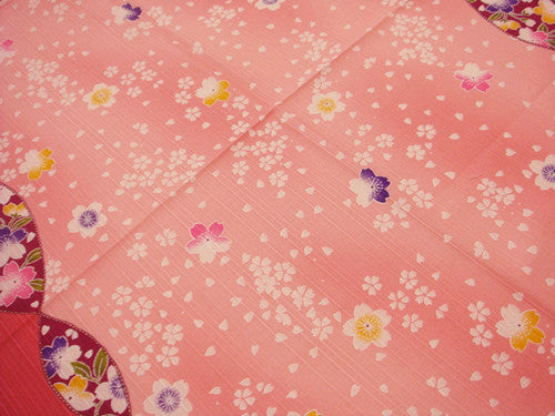 Red Sakura Handkerchief