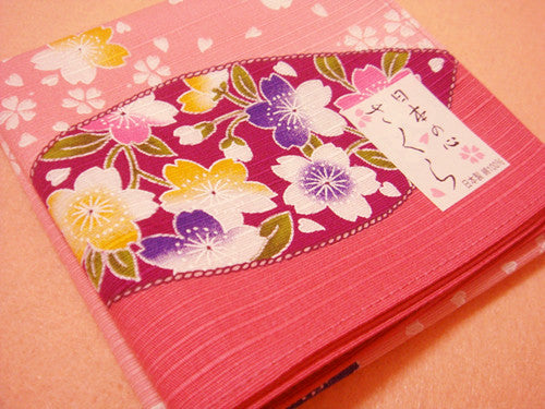 Red Sakura Handkerchief