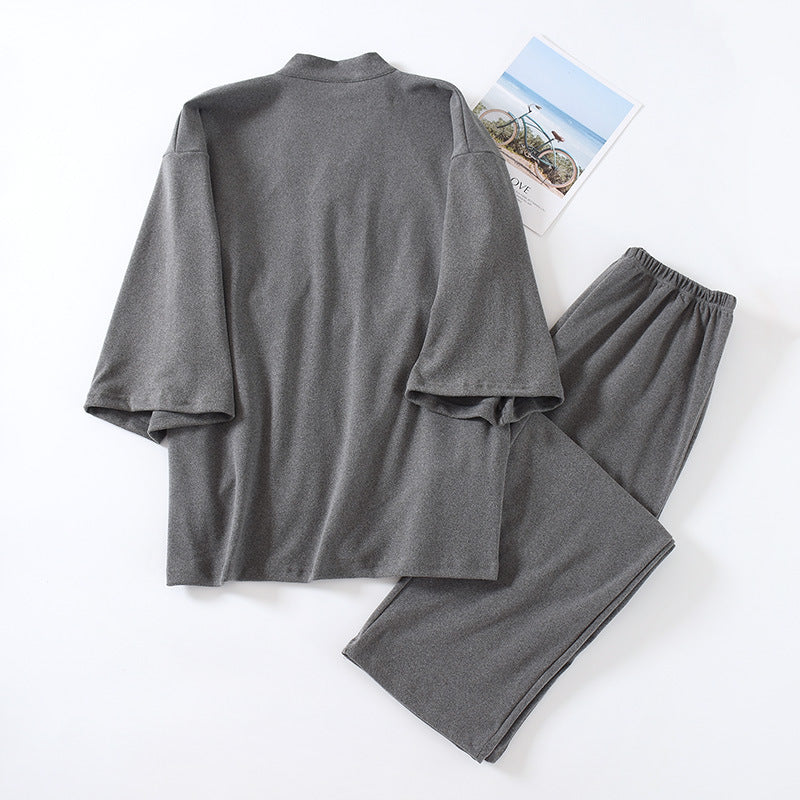 Relaxed Fit Super Warm Japanese Pajamas Set