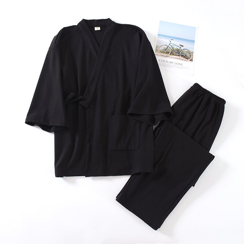 Relaxed Fit Super Warm Japanese Pajamas Set