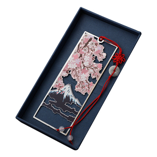 Sakura Cherry Blossom Metal Bookmark