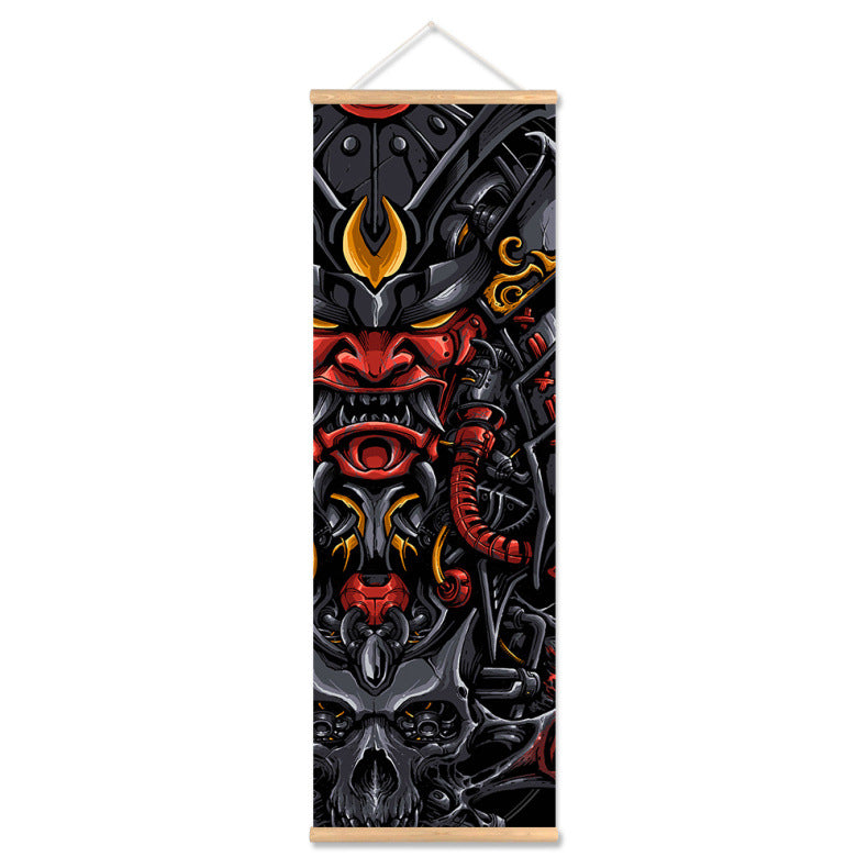 Japanese Wall Hanging Poster 【Demon Samurai】