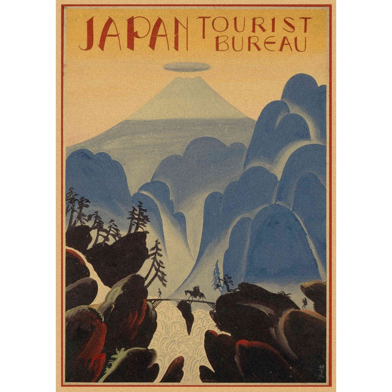 Vintage Japan Tourist Bureau Poster [Natural Beauty]